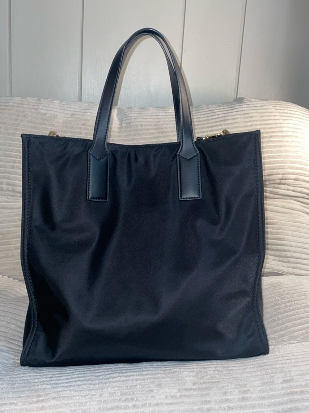 Michael Kors Black Nylon Studded Tote ๐ - Picture 4 of 15